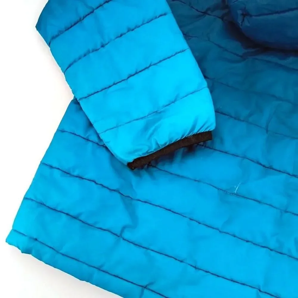 Gap kids Blue Puffer Coat -XL Lightweight Packable Travel